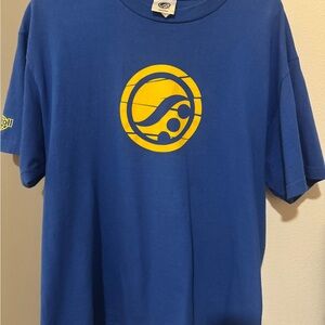 Men’s Blue Shoyoroll T-Shirt with Yellow Logo